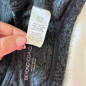 BeyondYoga sports bra grey size large